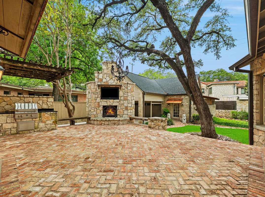 Classic Olmos Park Stone Home