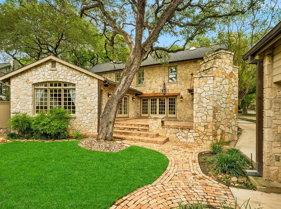 Classic Olmos Park Stone Home
