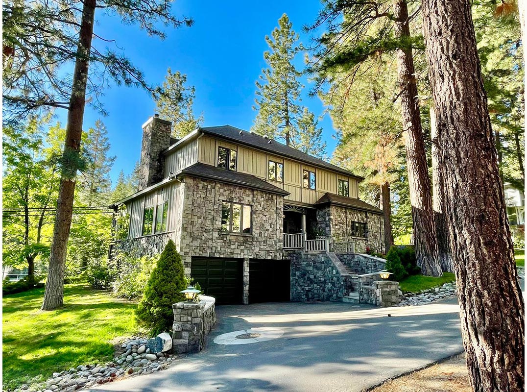 Mountain Living. Lakeside Privileges.