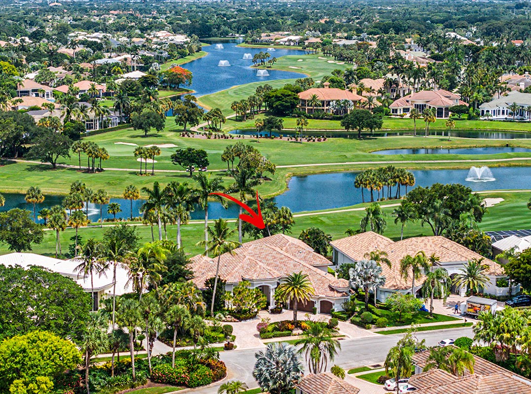 Exceptional Golf Course and Lake Views in Ballenisles Country Club