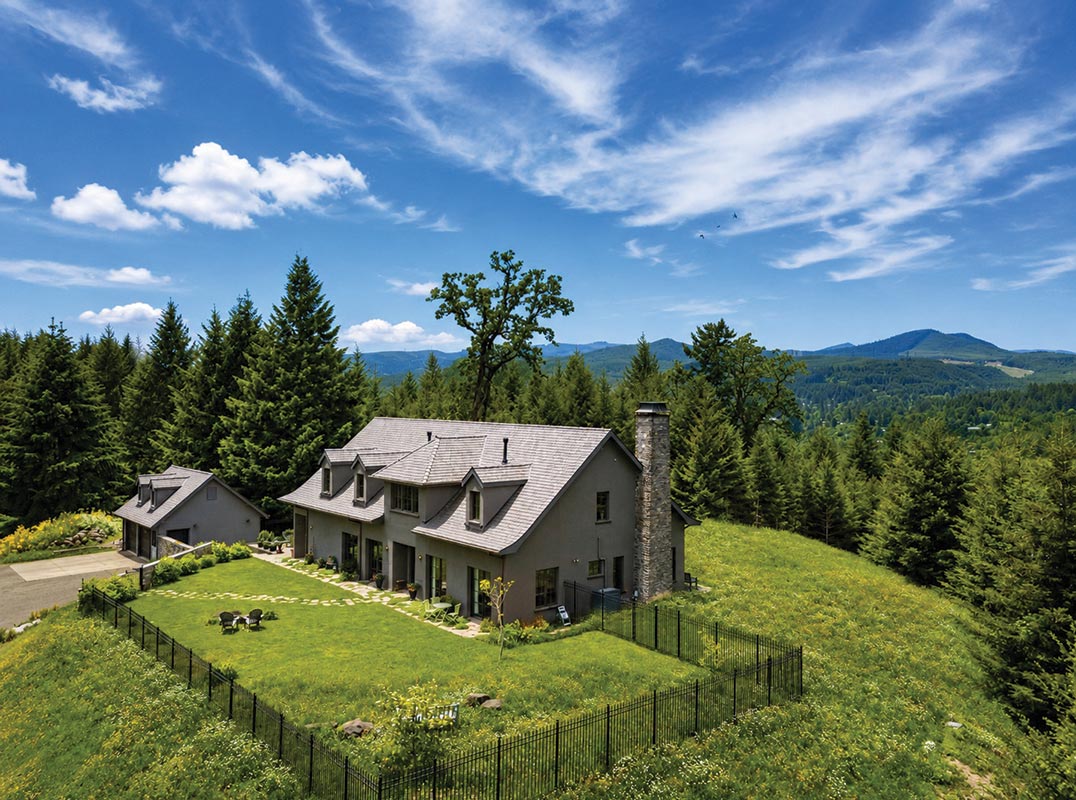 10 ACRE FRENCH COUNTRYSIDE INSPIRED CUSTOM HOME