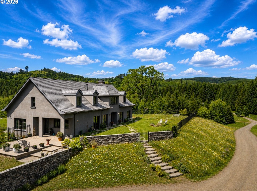 10 ACRE FRENCH COUNTRYSIDE INSPIRED CUSTOM HOME