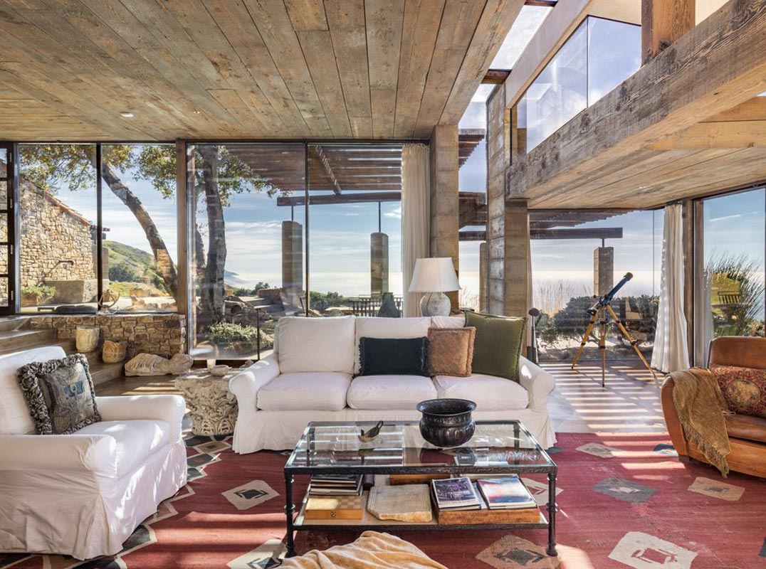 Big Sur Mickey Muennig Designed Estate House & Guest House