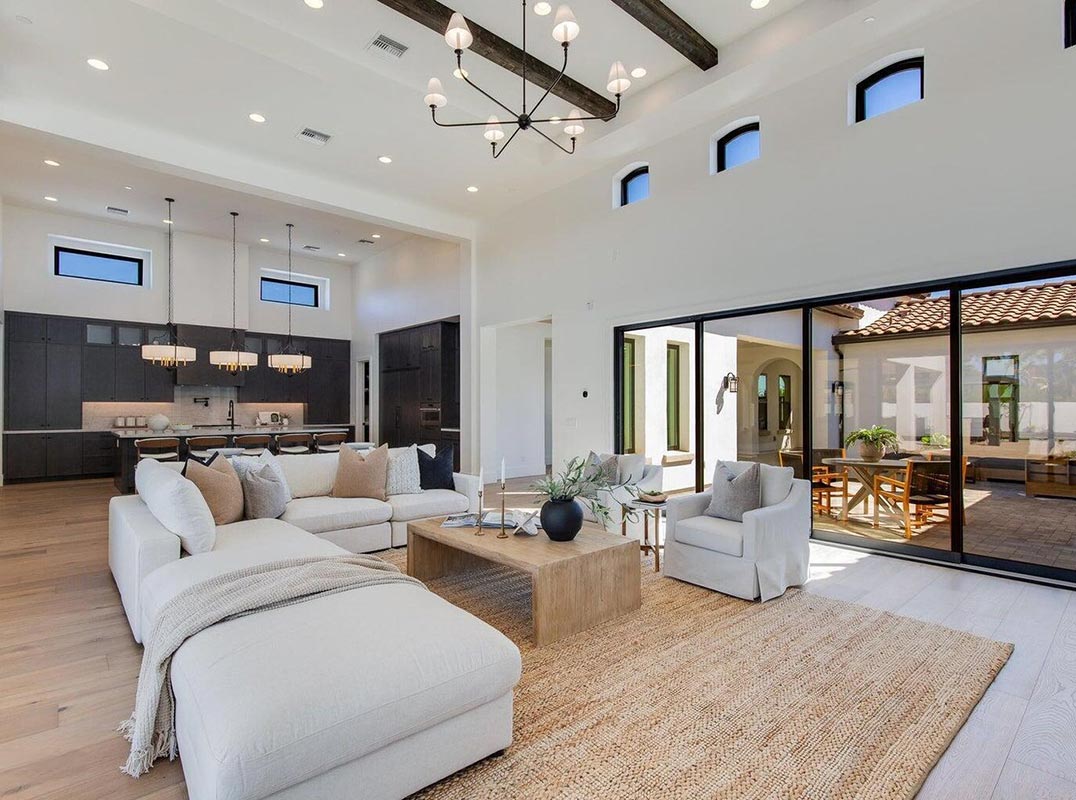 An Extraordinary New-Construction Estate Nestled On A Private One-Acre Homesite In Scottsdale's Coveted Cactus Corridor