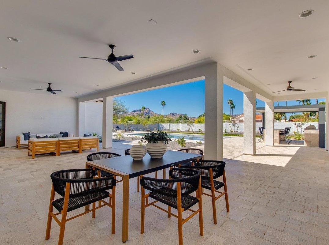An Extraordinary New-Construction Estate Nestled On A Private One-Acre Homesite In Scottsdale's Coveted Cactus Corridor