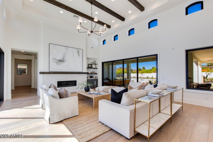 An Extraordinary New-Construction Estate Nestled On A Private One-Acre Homesite In Scottsdale's Coveted Cactus Corridor