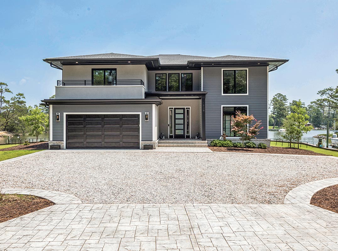 Stunning 2023 Contemporary Waterfront Home with Deep Water Access