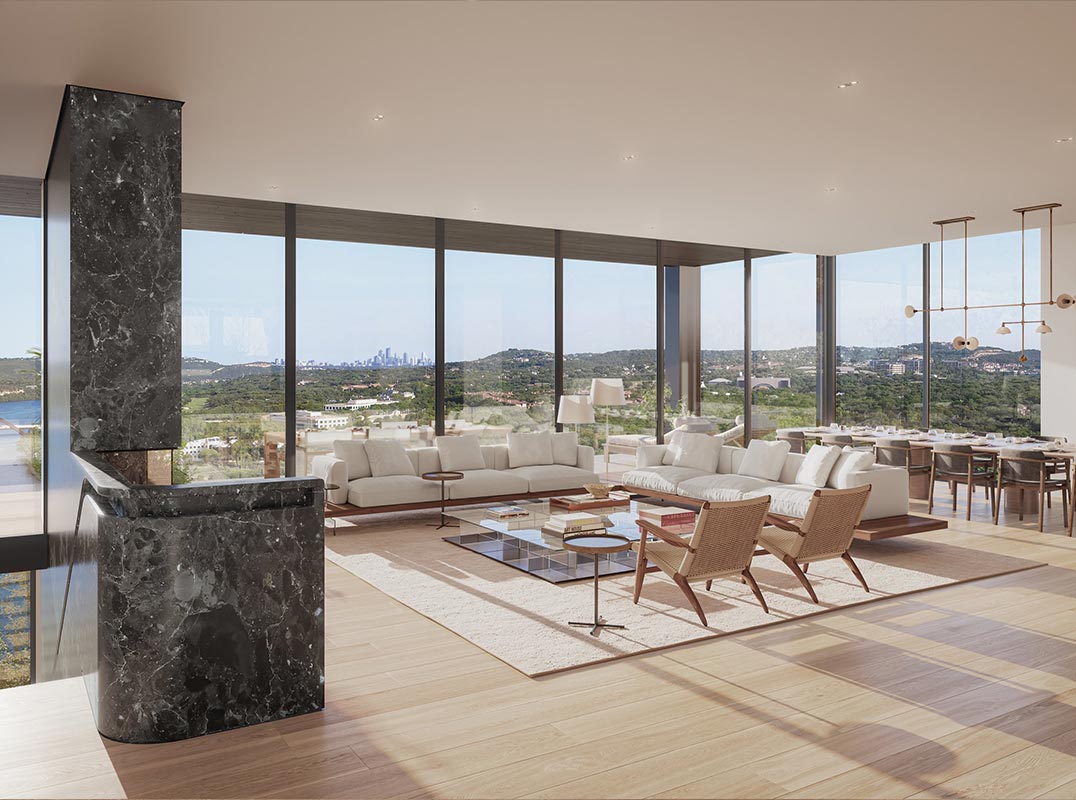 Four Seasons Private Residences Rises on Lake Austin - Under Construction
