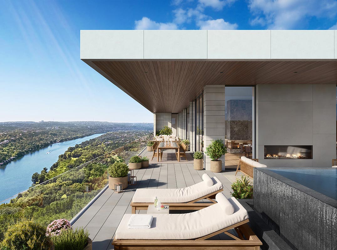 Four Seasons Private Residences Rises on Lake Austin - Under Construction