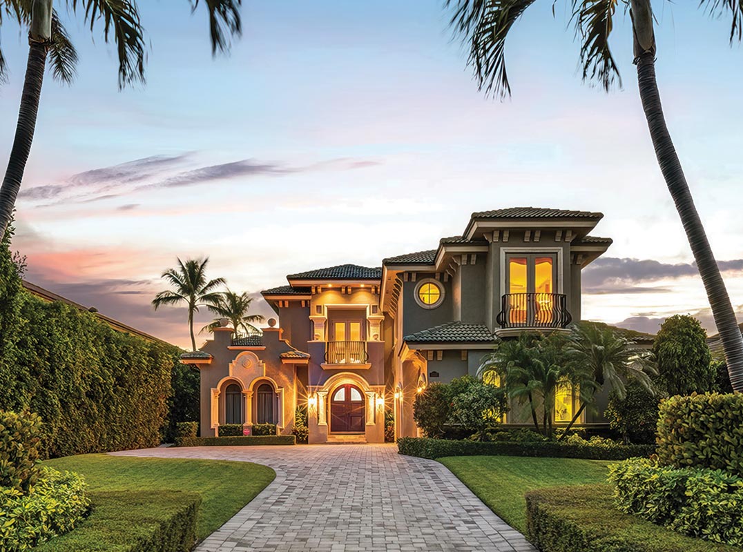 Extraordinary Waterfront Estate with Widewater and Sunset Views