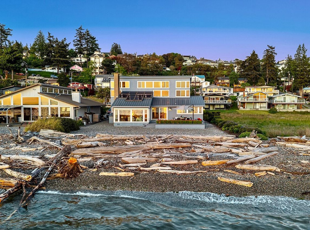 Rare Waterfront on Madrona Beach