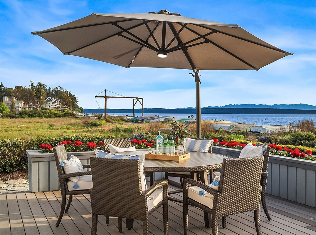 Rare Waterfront on Madrona Beach