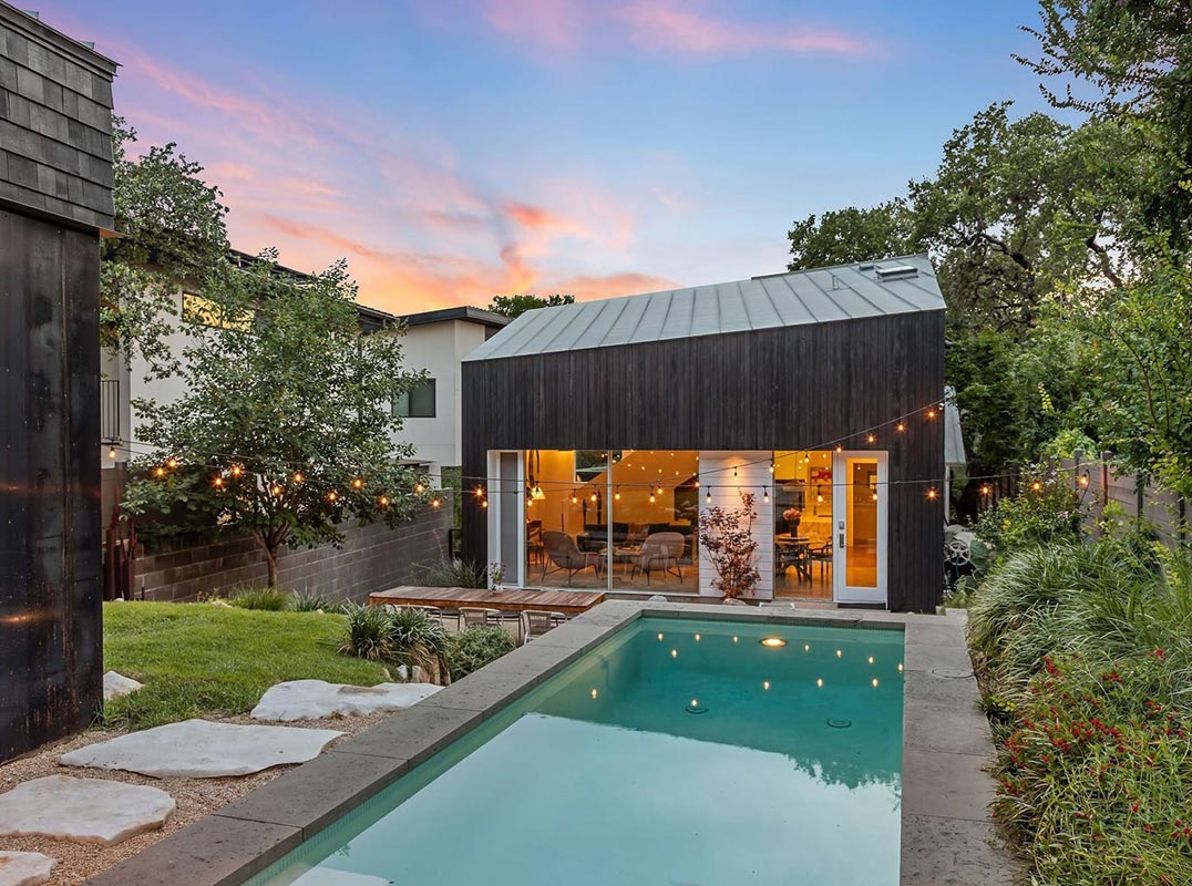 Rare Architectural Gem in the Heart of Travis Heights just Steps from South Congress