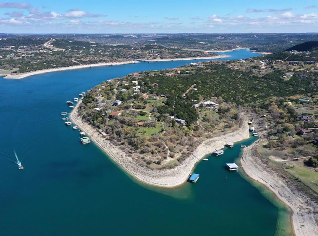 Lake Travis Waterfront Estate With Unparalleled Deep-Water Frontage