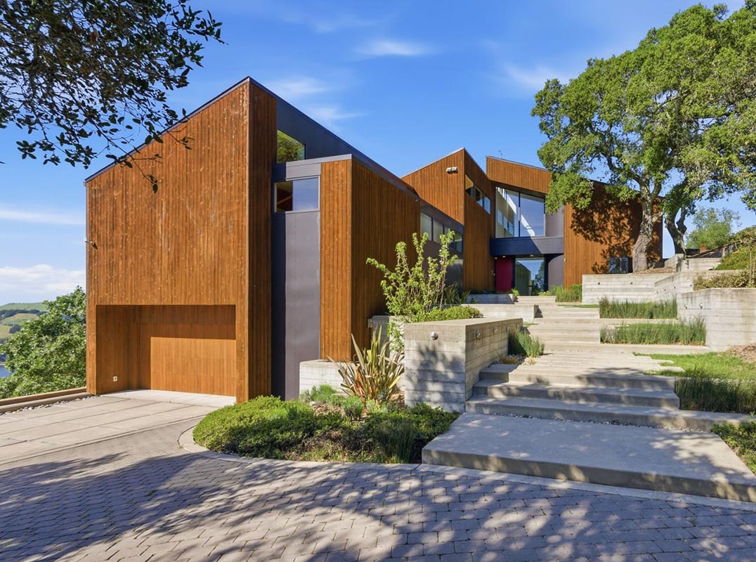 Striking Modern Living Above Briones Reservoir