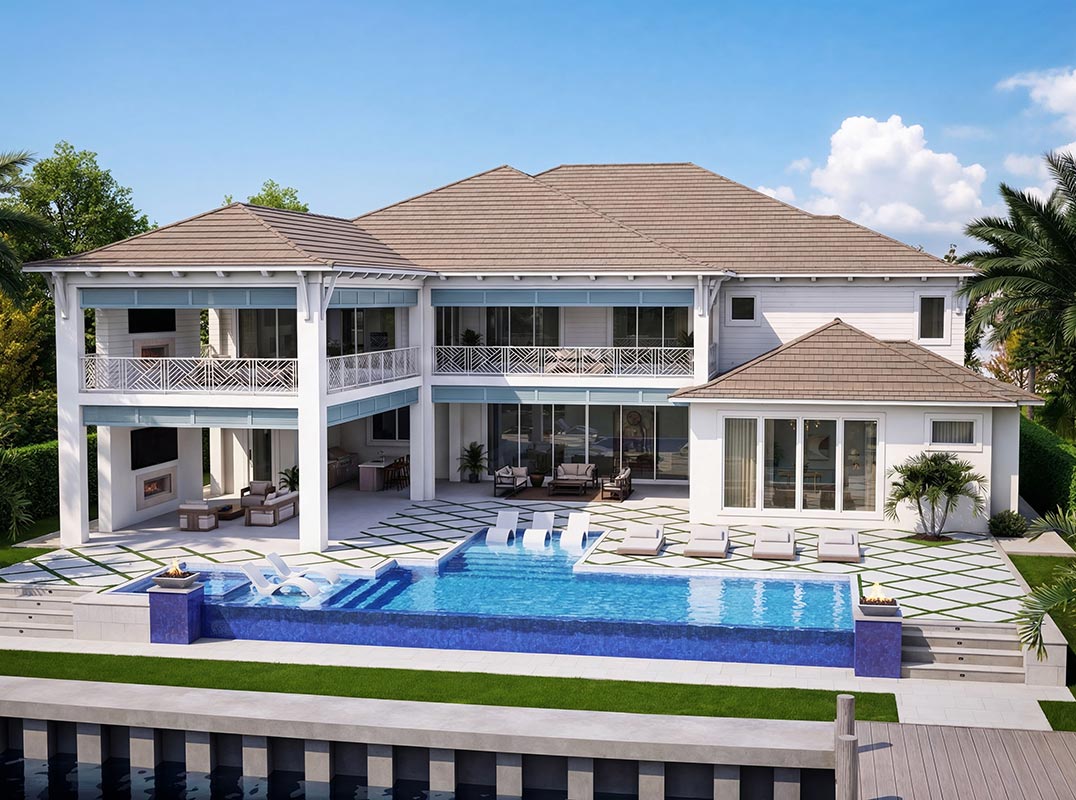 Waterfront Luxury with thisBrand-New Custom Estate in Jupiter