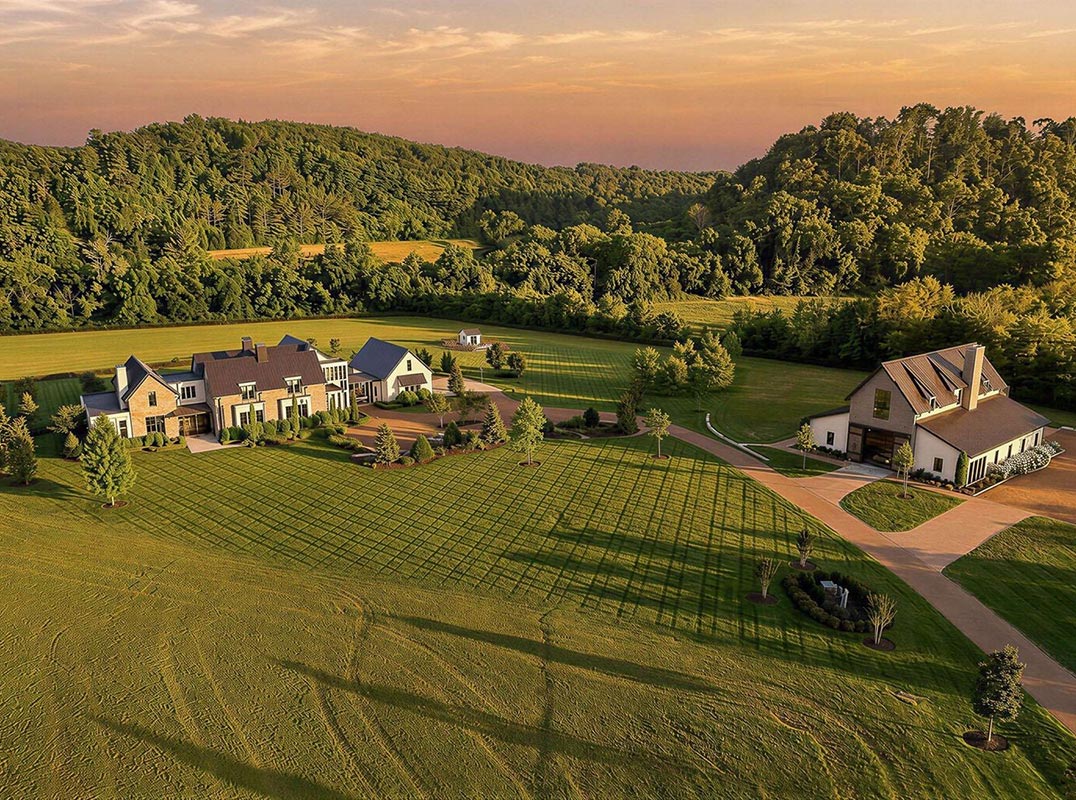 Modern Farmhouse Rooted In The Landscape
