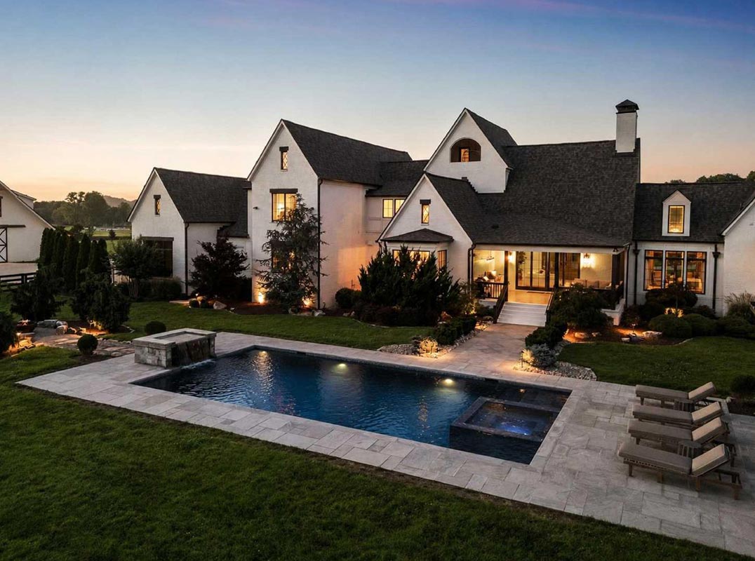 European Farmhouse Elegance on 42 Acres
