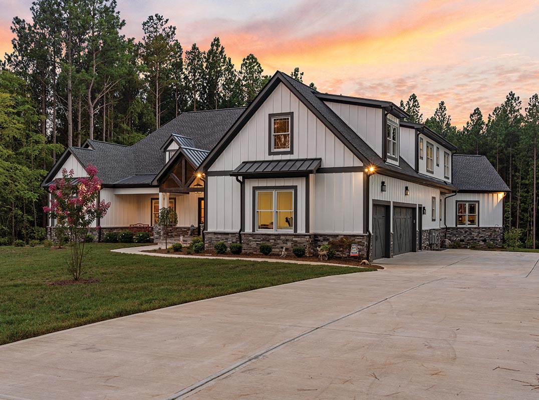 Custom Construction on 2.35 acres