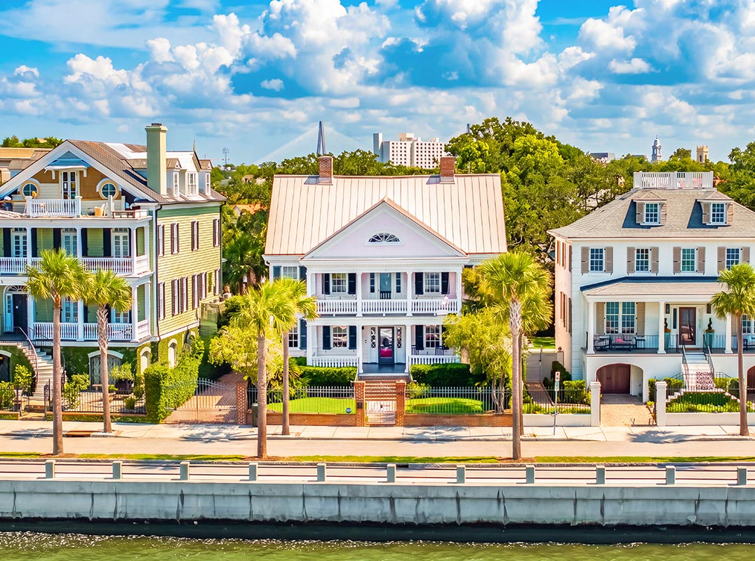 Stunning Waterfront Block Overlooking Charleston Harbor