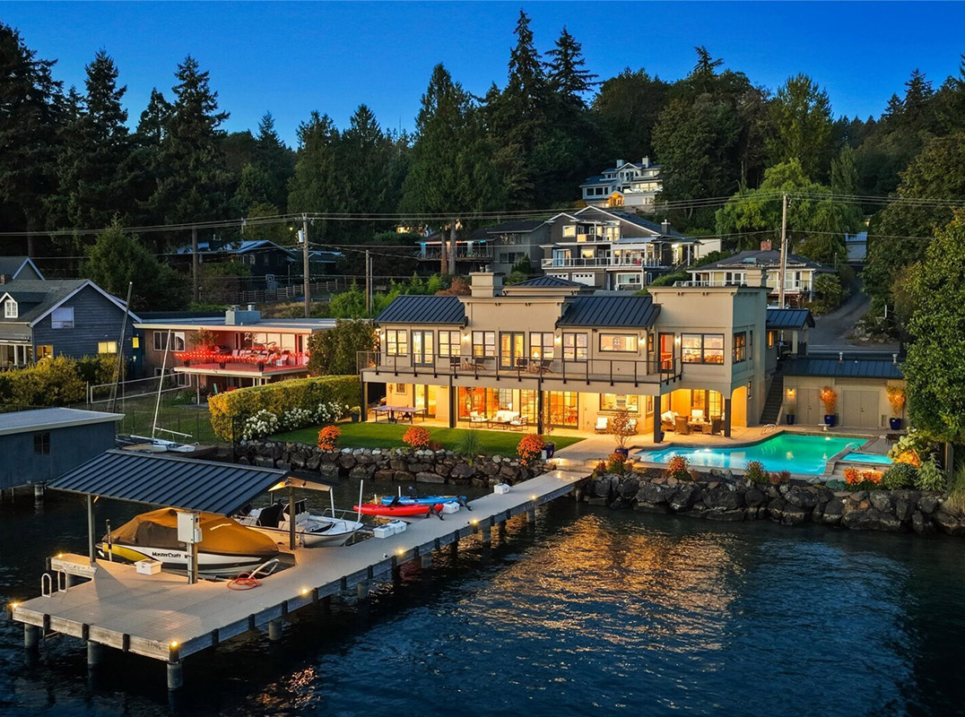 Exceptional Lake Washington Waterfront