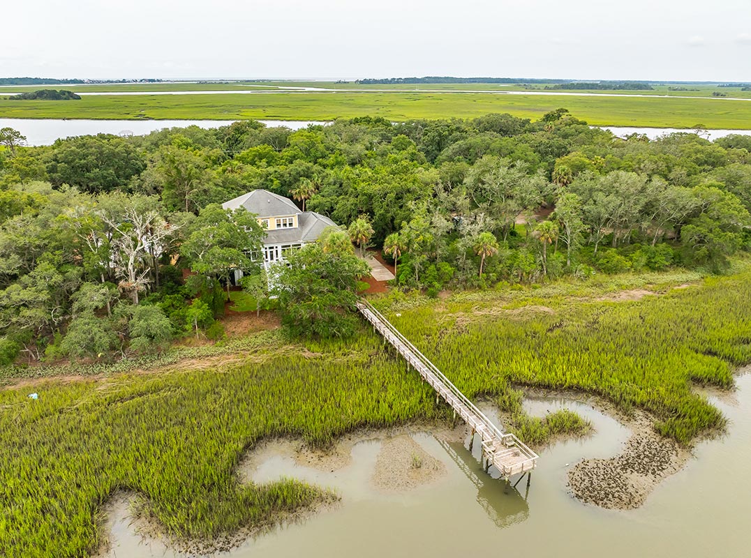 Marshfront Custom Home on Bowens Island