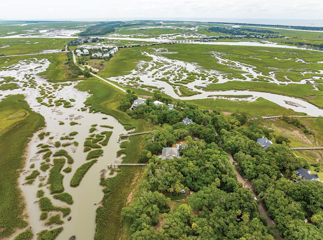 Marshfront Custom Home on Bowens Island
