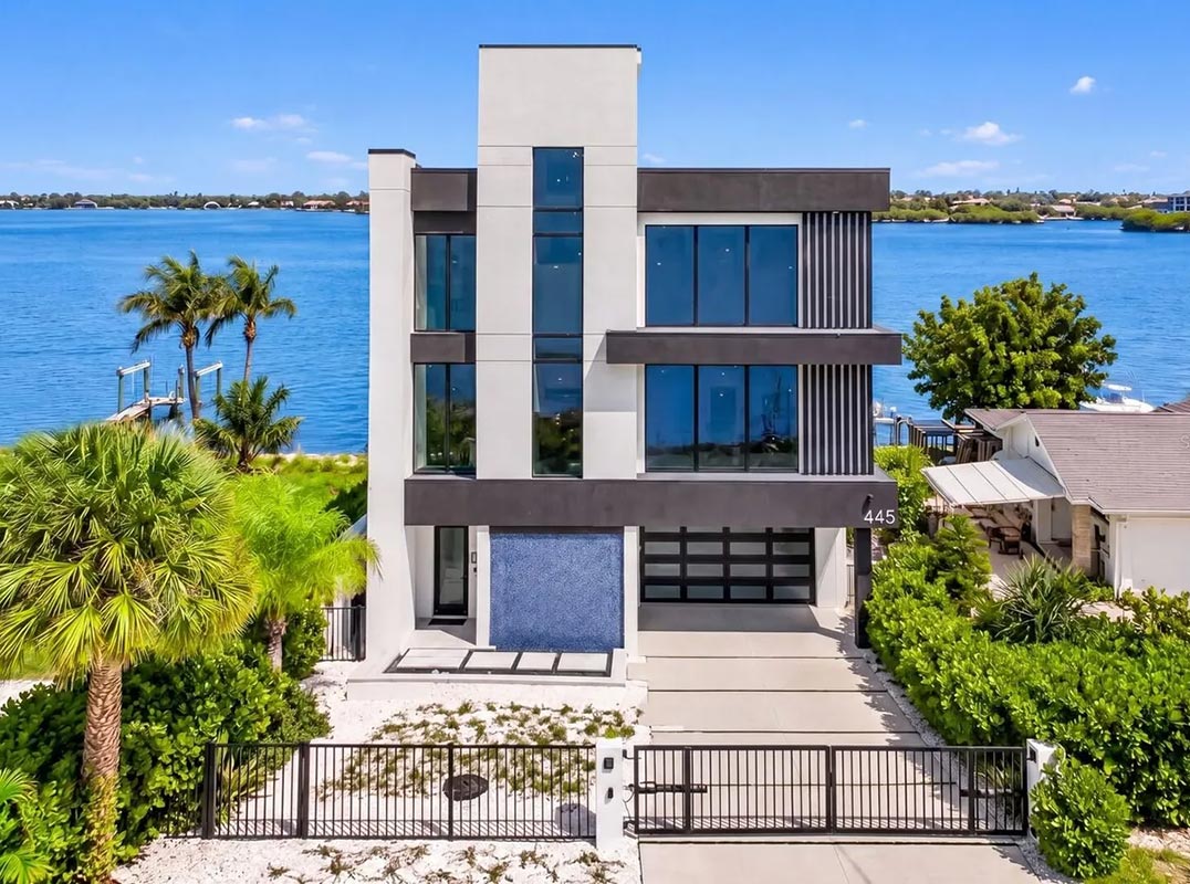 Incomparable Coastal Sanctuary Overlooking Boca Ciega Bay