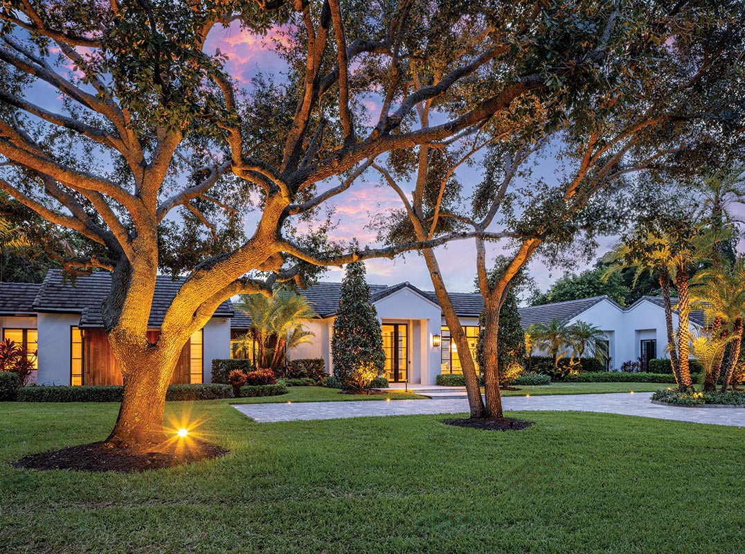 Contemporary Estate in the Prestigious Village of Golf