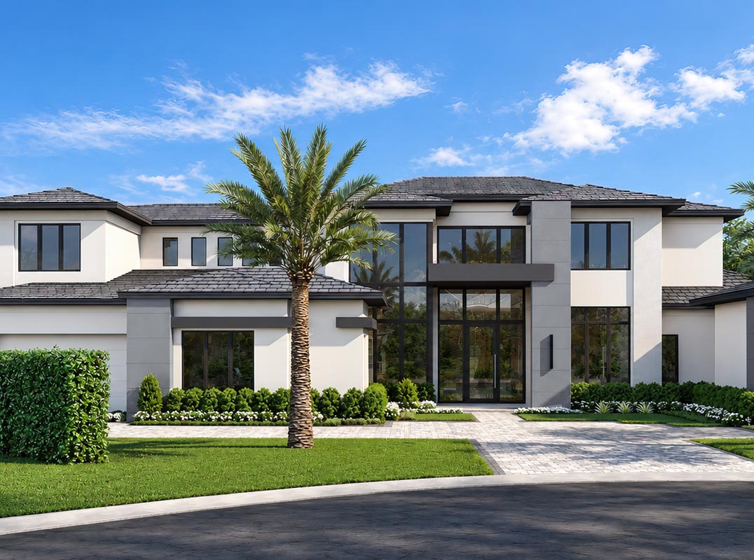 New-Construction Estate at The Point at Frenchman's Creek