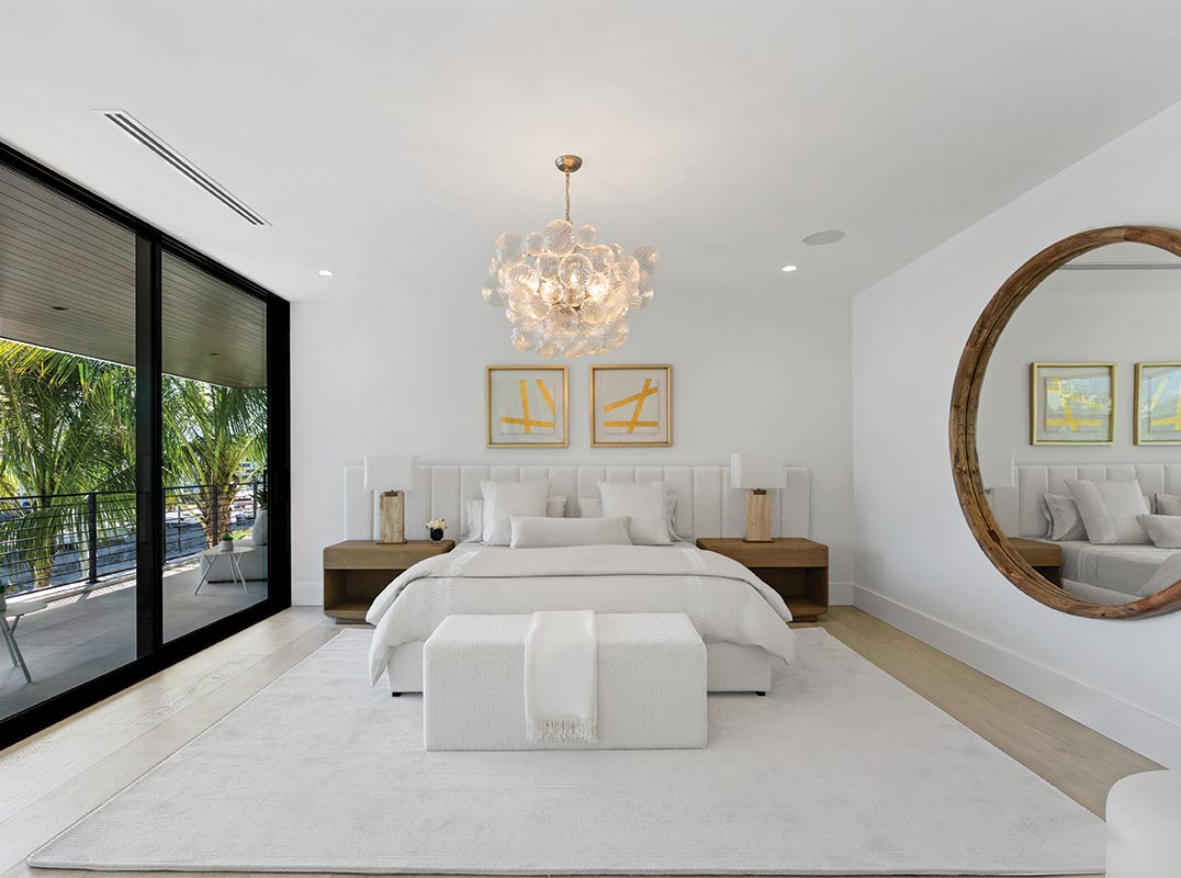 New Modern Waterfront Home with 80 ft of Deep-Water Frontage