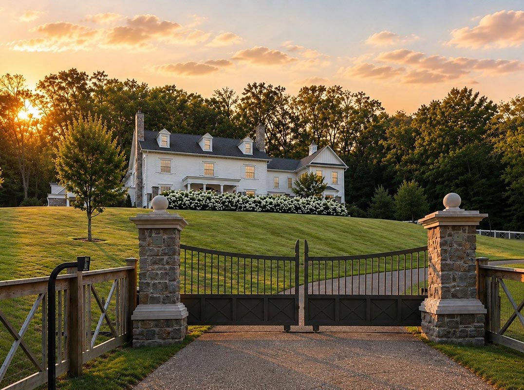 Timeless Elegance On Nearly Four Acres