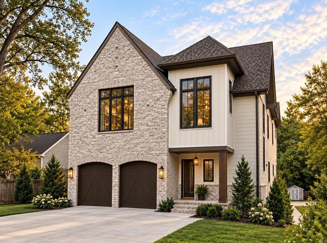 French Country-Inspired Luxury New Construction
