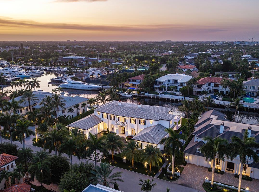 One of Royal Palm's Most Coveted Waterfront Locations