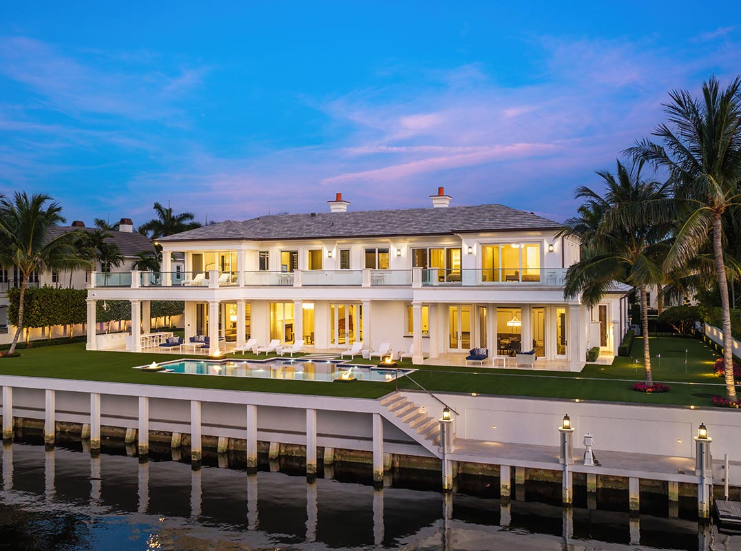 One of Royal Palm's Most Coveted Waterfront Locations