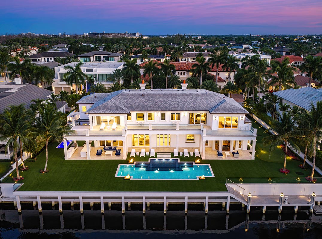 One of Royal Palm's Most Coveted Waterfront Locations