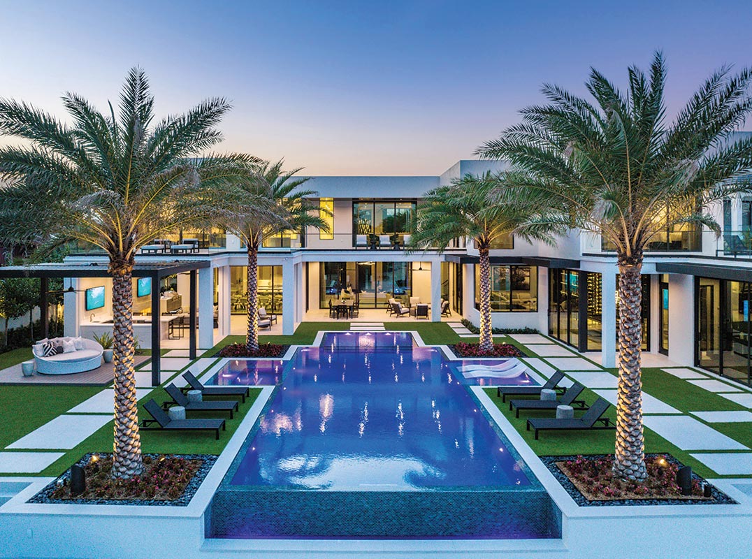 Exquisite Intracoastal Estate in the Royal Palm Yacht & Country Club