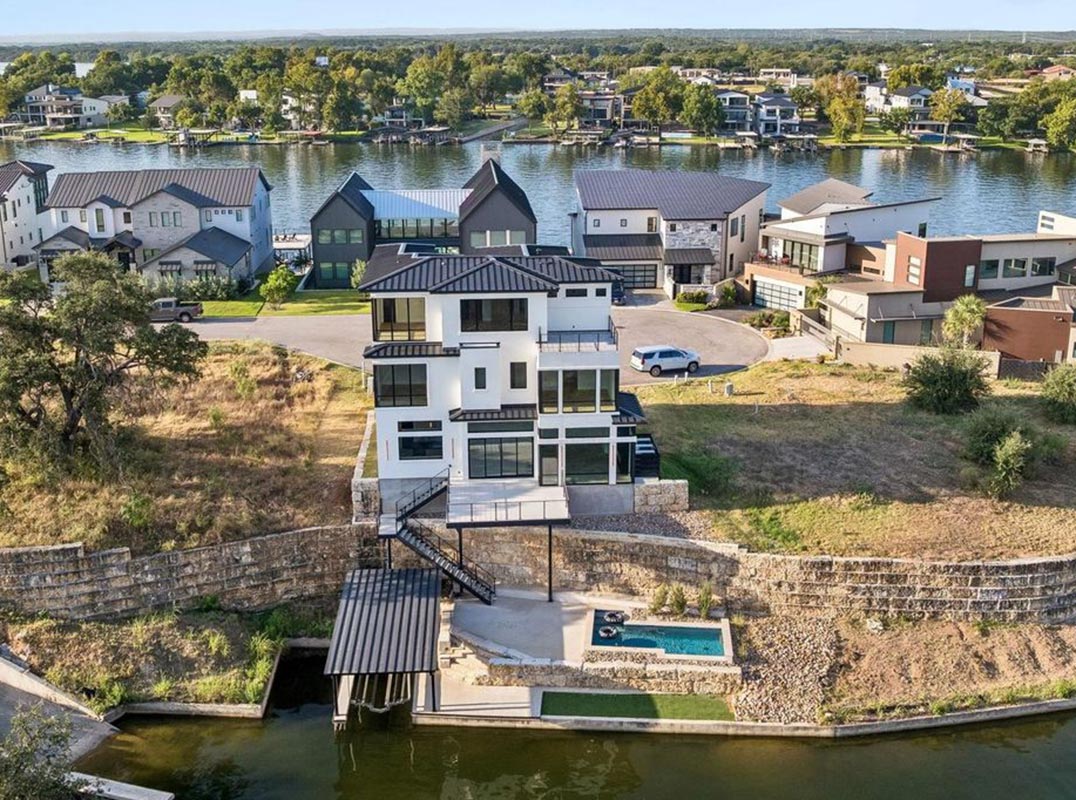 Modern Waterfront Living on Lake LBJ