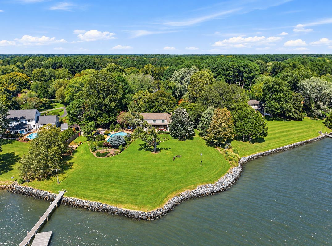 2.41 Acres Overlooking the Coveted Miles River