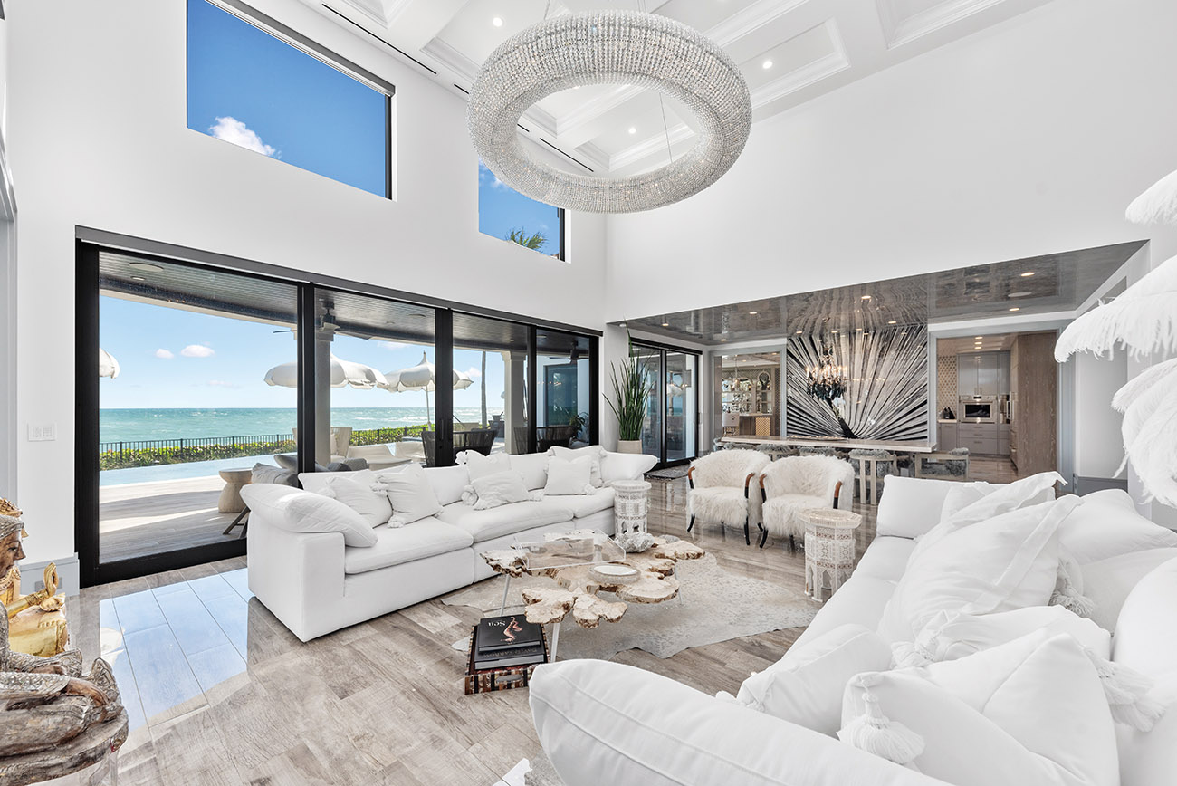 Spectacular Direct Oceanfront Transitional Masterpiece