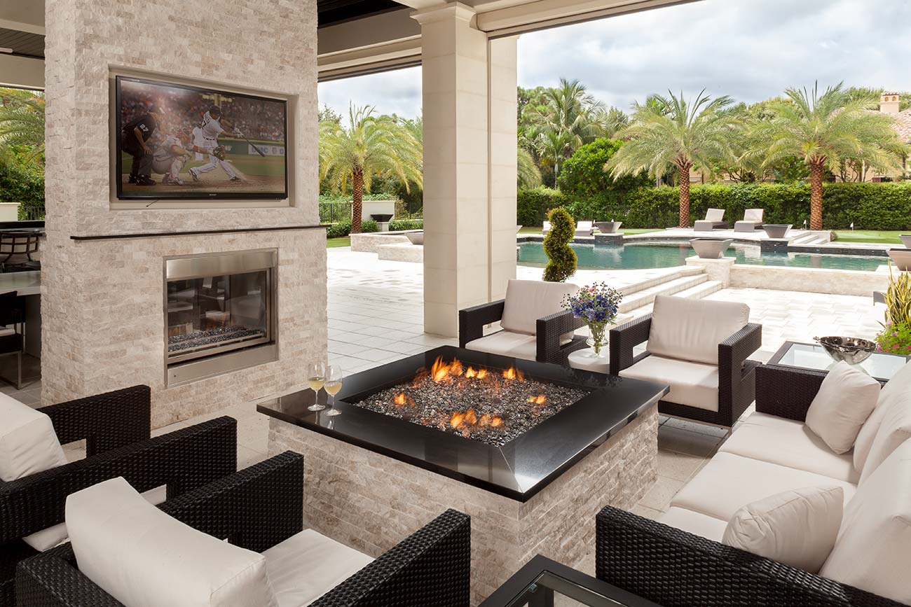 Loggia Firepit