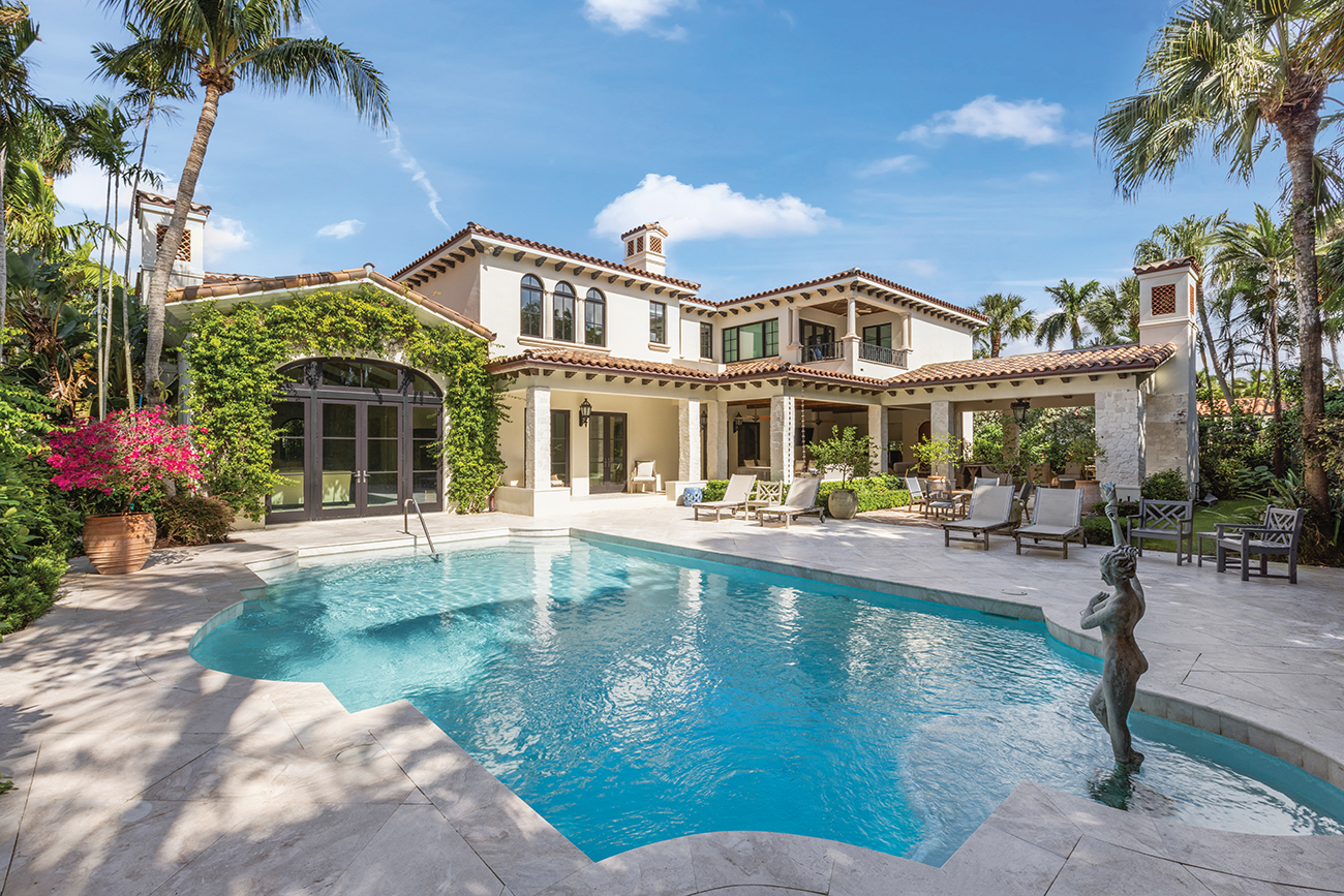 A Classically Renovated Palm Beach Estate
