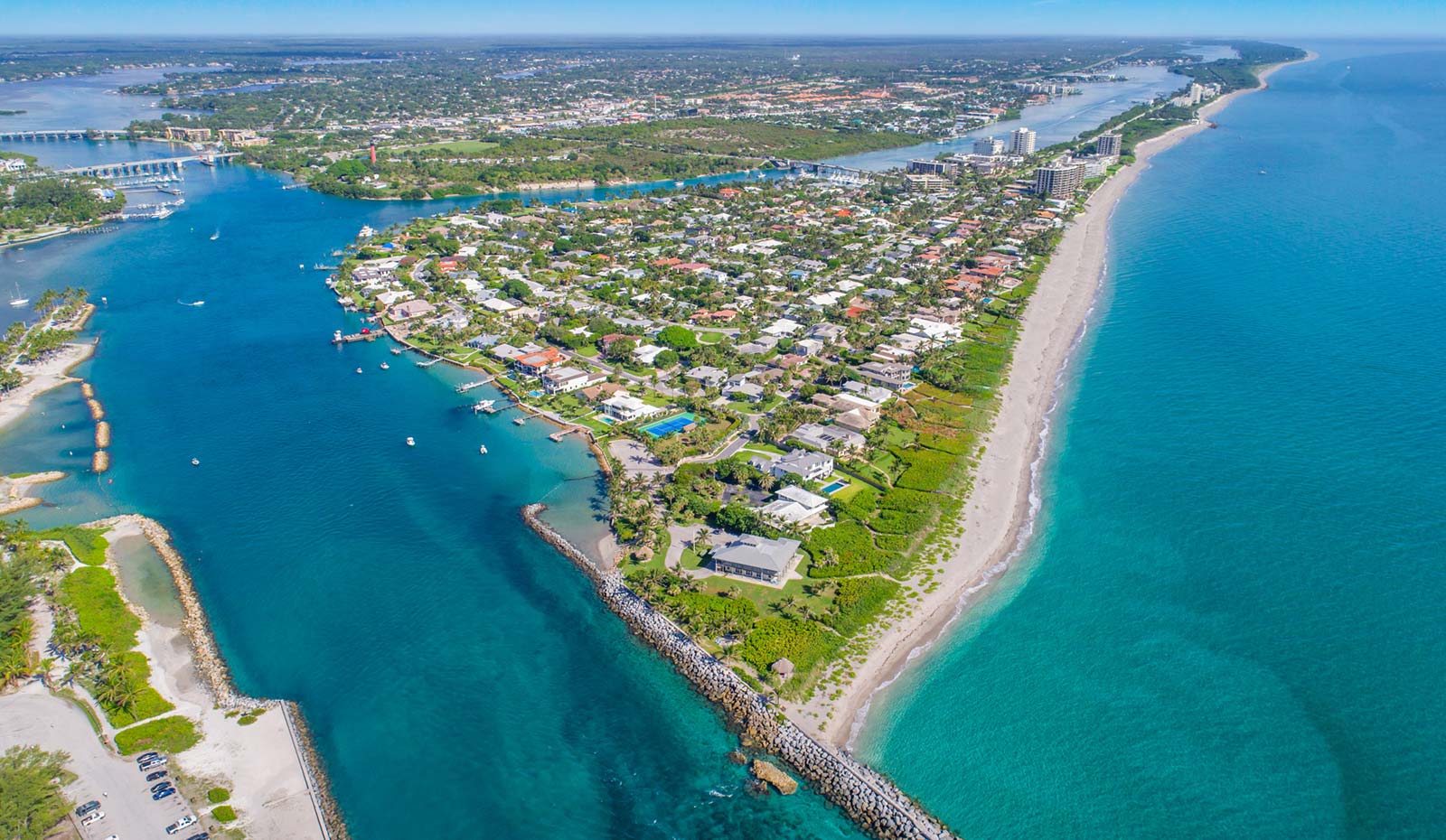 Jupiter Inlet Colony Aerial