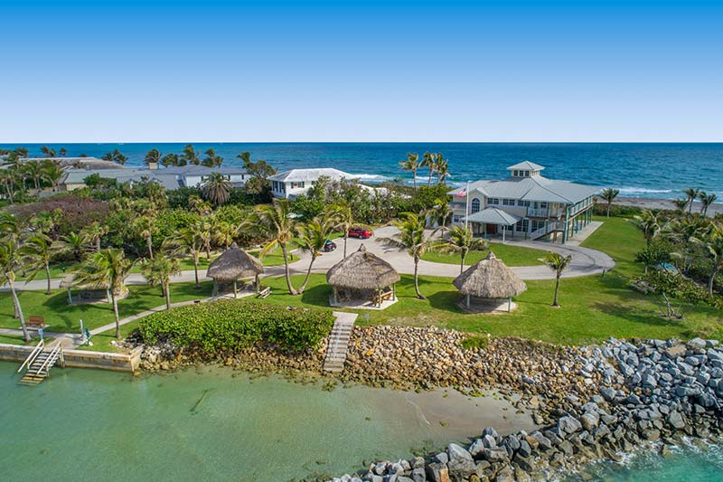 Jupiter Inlet Colony Tiki Huts